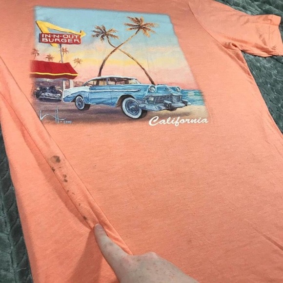 In N Out Tshirt Mens Large - Picture 4 of 5